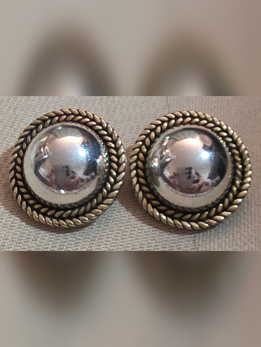 TAXCO STERLING SILVER 925 CLIP EARRINGS 12.45 GRAMS